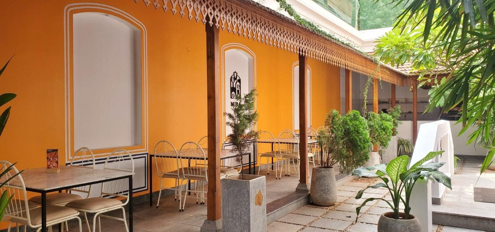 Grand Hotel D’Europe courtyard — elegant French-inspired boutique hotel